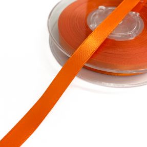 Saten vrpca obostrana 9 mm orange