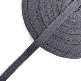 Keper vrpca pamučna 15 mm grey