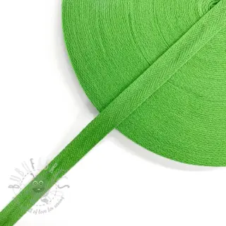 Keper vrpca pamučna 15 mm lime