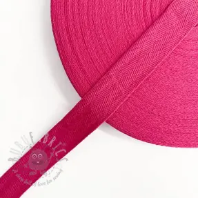 Keper vrpca pamučna 25 mm fuchsia