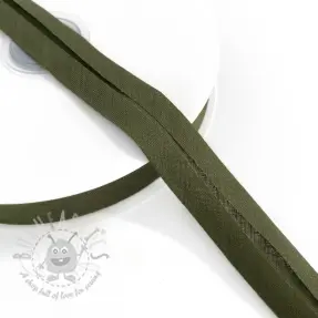 Obrubna traka pamuk camo green