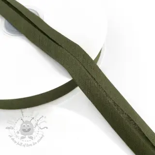 Obrubna traka pamuk camo green