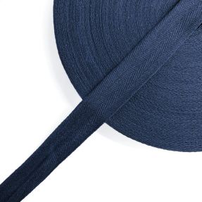 Keper vrpca pamučna 25 mm dark blue