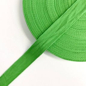 Keper vrpca pamučna 25 mm lime