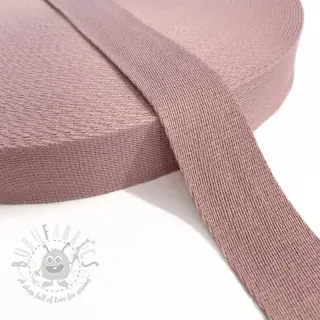 Pamučni remen 4 cm washed pink