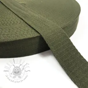 Pamučni remen 4 cm camo green