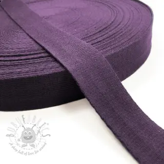 Pamučni remen 4 cm violet