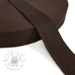 Pamučni remen 4 cm dark mocha