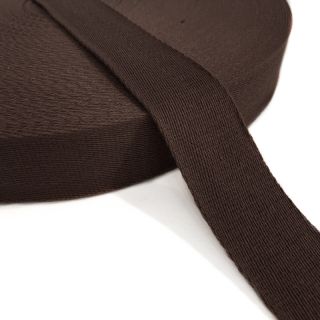 Pamučni remen 4 cm dark mocha