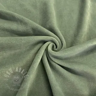 Dječji pliš moss green