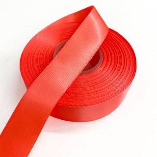 Saten vrpca obostrana 25 mm neon orange