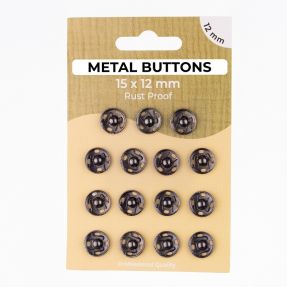 Kopča METAL 12 mm anthracite