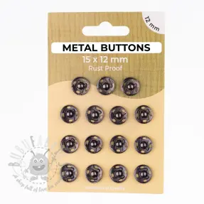 Kopča METAL 12 mm anthracite
