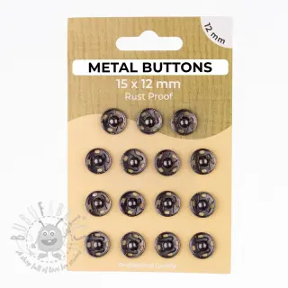 Kopča METAL 12 mm anthracite