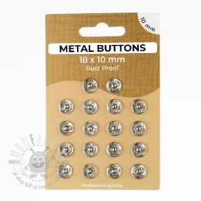 Kopča METAL 10 mm silver
