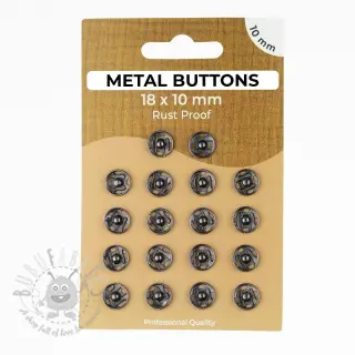 Kopča METAL 10 mm anthracite