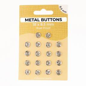 Kopča METAL 8,5 mm silver