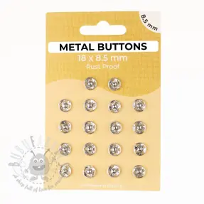 Kopča METAL 8,5 mm silver
