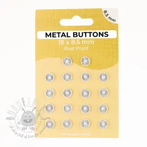 Kopča METAL 8,5 mm off white