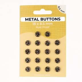 Kopča METAL 8,5 mm anthracite