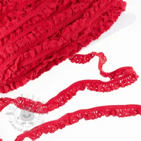 Elastična pamučna čipka red