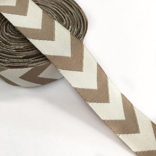 Traka Chevron beige