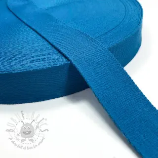 Pamučna traka 4 cm aqua