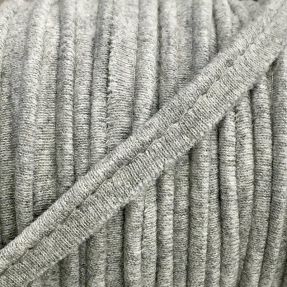 Paspułka jersey melange light grey