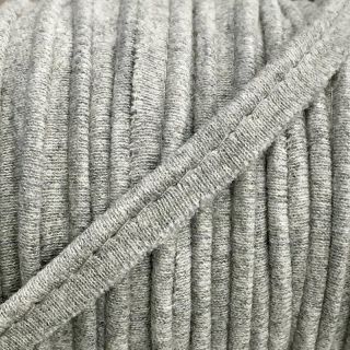 Paspułka jersey melange light grey