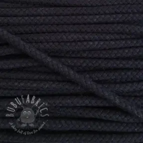 Pamučna upletena vrpca 8 mm dark blue