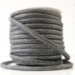 Kožna vrpca Luxe grey