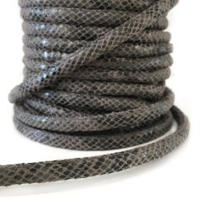 Kožna vrpca Zmija grey