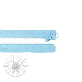 Rajsferšlus deljivi 65 cm old blue