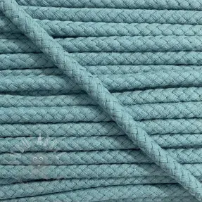 Pamučna upletena vrpca 8 mm baby plava