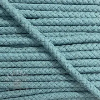 Pamučna upletena vrpca 8 mm baby plava
