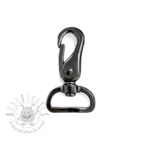 Metalni karabin 25 mm anthracite