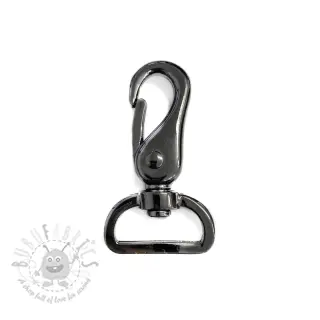 Metalni karabin 25 mm anthracite