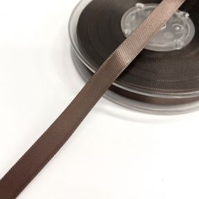 Saten vrpca obostrana 9 mm brown