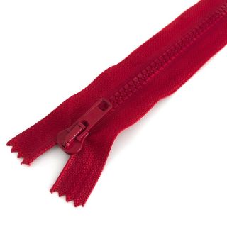 Plastični zatvarač jakna 70 cm bordeaux