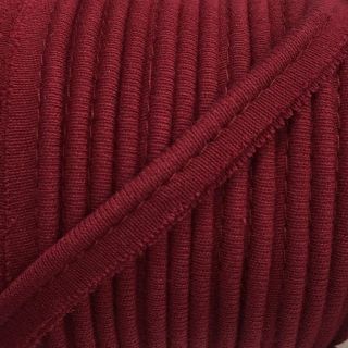 Paspułka jersey dark red