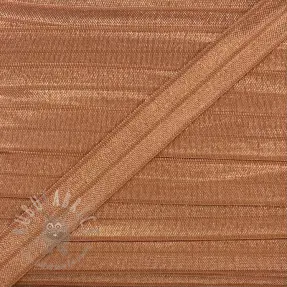 Elastična traka za obrub 15 mm tamni losos