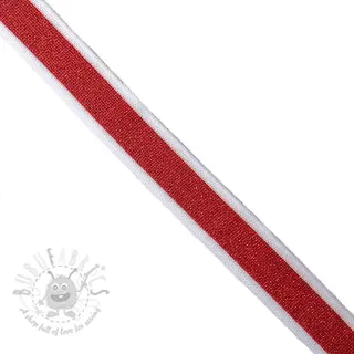 Bočna traka na hlačama LUREX red