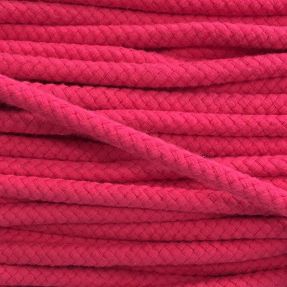 Bombažna vrvica 8 mm fuchsia
