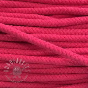 Pamučna upletena vrpca 8 mm fuchsia