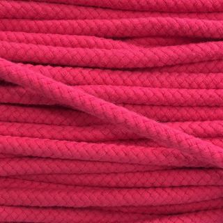 Bombažna vrvica 8 mm fuchsia