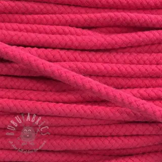Pamučna upletena vrpca 8 mm fuchsia