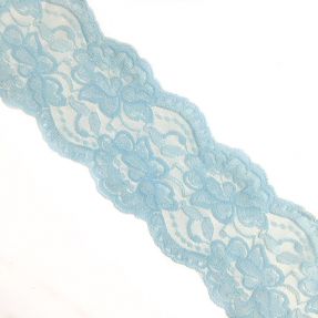 Čipka Blossom light blue