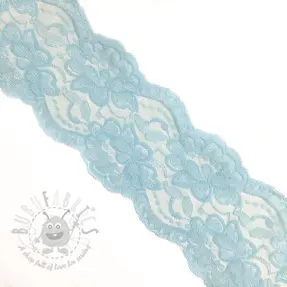 Čipka Blossom light blue