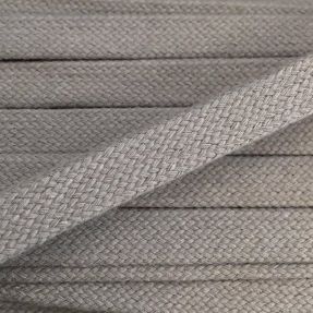 Pamučna vrpca plosnata 15 mm light grey