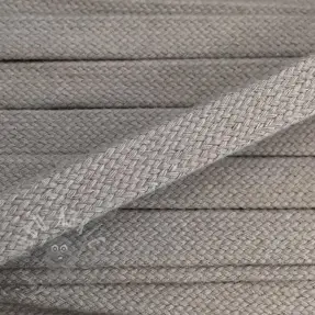 Pamučna vrpca ravna 15 mm light grey